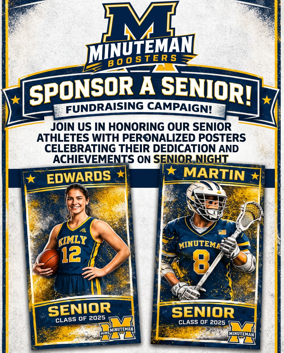 Sponsor a Senior banner flyer